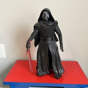 Kylo Ren Figure Doll Star Wars Electronic Talking 14" Tall Disney Store Works